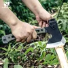 HX OUTDOORS Mercenarys Full Tang Camping Survival Touris Axe Hatchet Tactical Multifunctional Hunting Tools Tomahawk Hammer axes 4