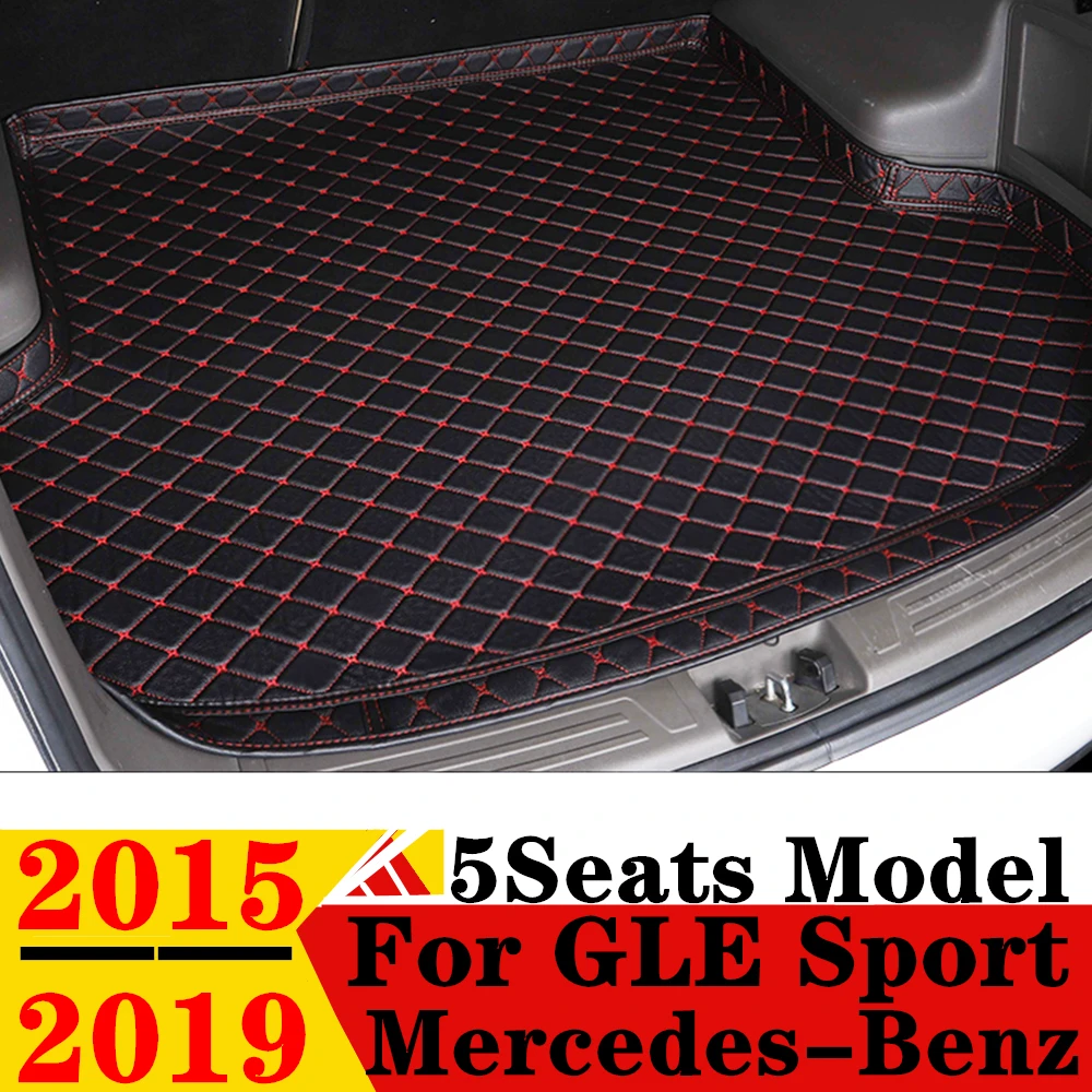 

Коврик багажника для Mercedes-Benz GLE Sport, 5 мест, 2019, 2018, 2017, 2016, 2015