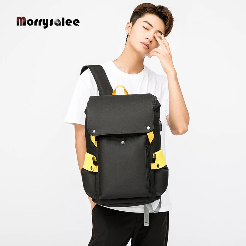 Backpack Men USB Charging Waterproof Laptop Women Casual Oxford Male Business Bag Computer Notebook Backpacks 15.6 Inch 2024 New 2