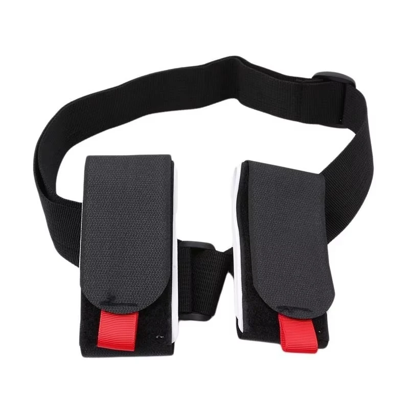 Nylon Skiing Pole Shoulder Hand Carrier Lash Handle Straps Adjustable Buck Hook Loop Protecting Ski Handle Strap Bag ski handle strap