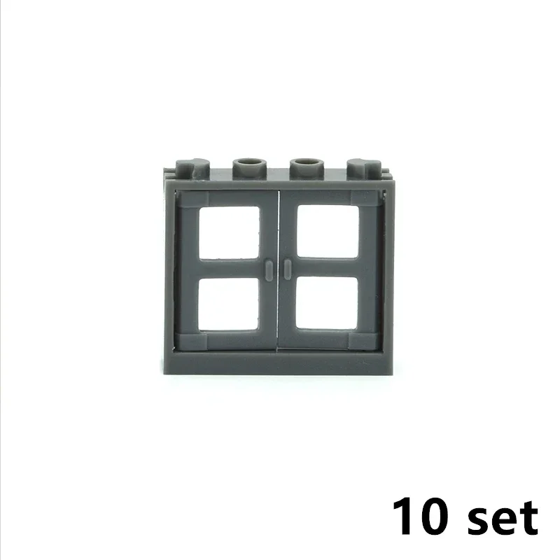 MOC City Friends House with DIY Building Accessories and Garden Features