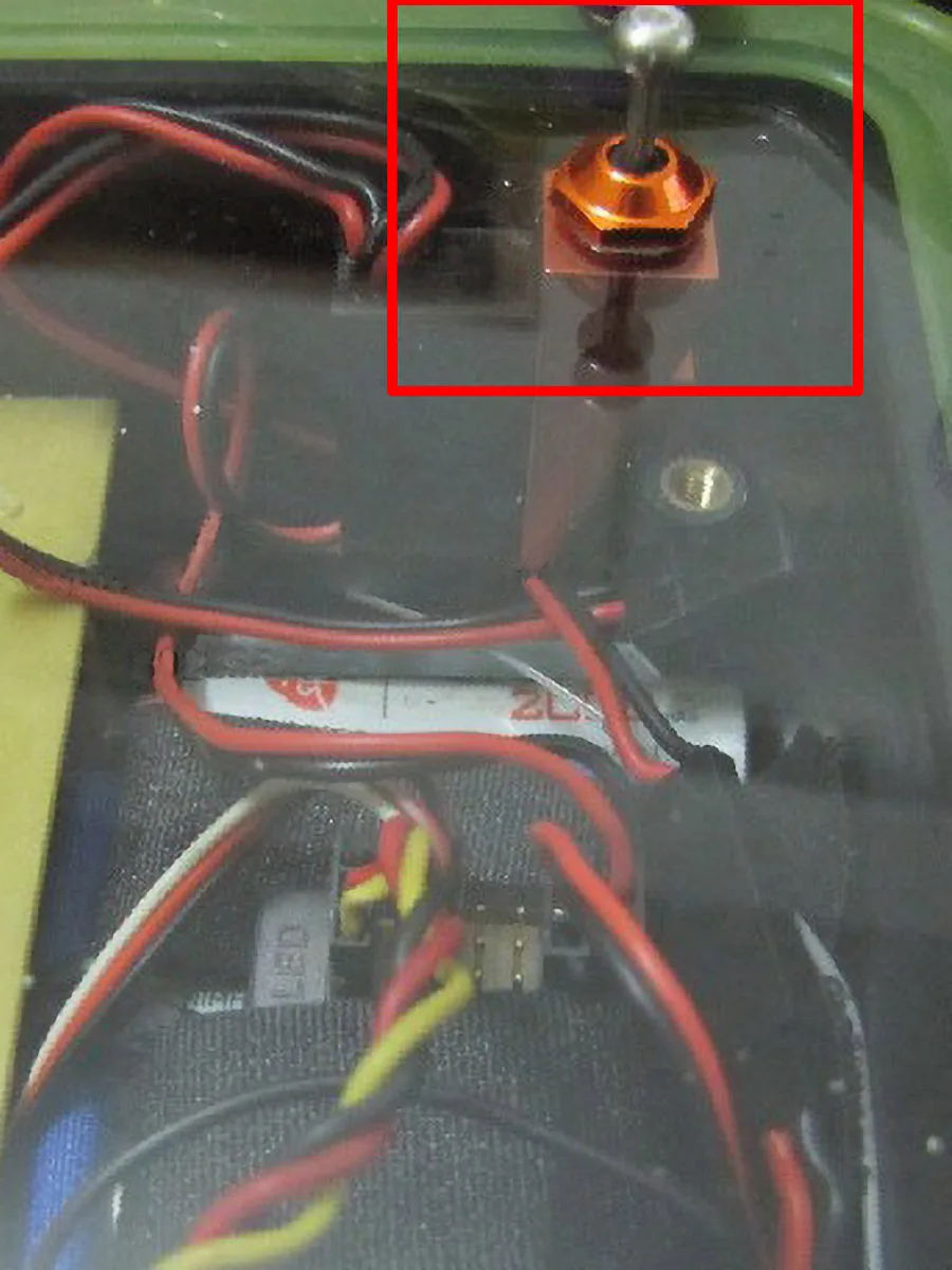 Interrupteur récepteur RC avec support alu 12V 5A pour bateau