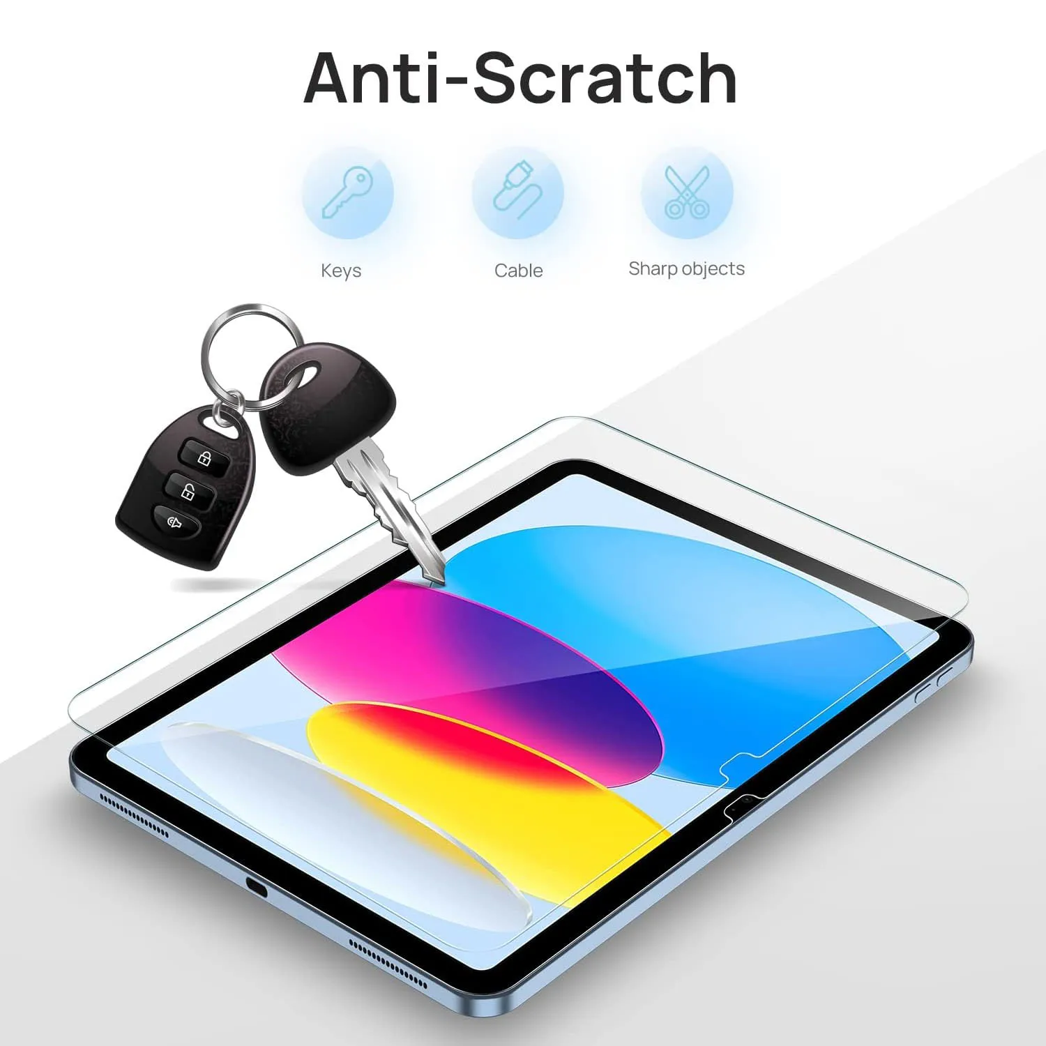 Premium 2PCS 2.5D HD Tempered Glass Screen Protector