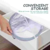 Hanging Mesh Flat Clothes Air Dry Net Laundry Foldable Sweater Vegetable Clothes Air Drying Mesh Travel Camping Portable 3
