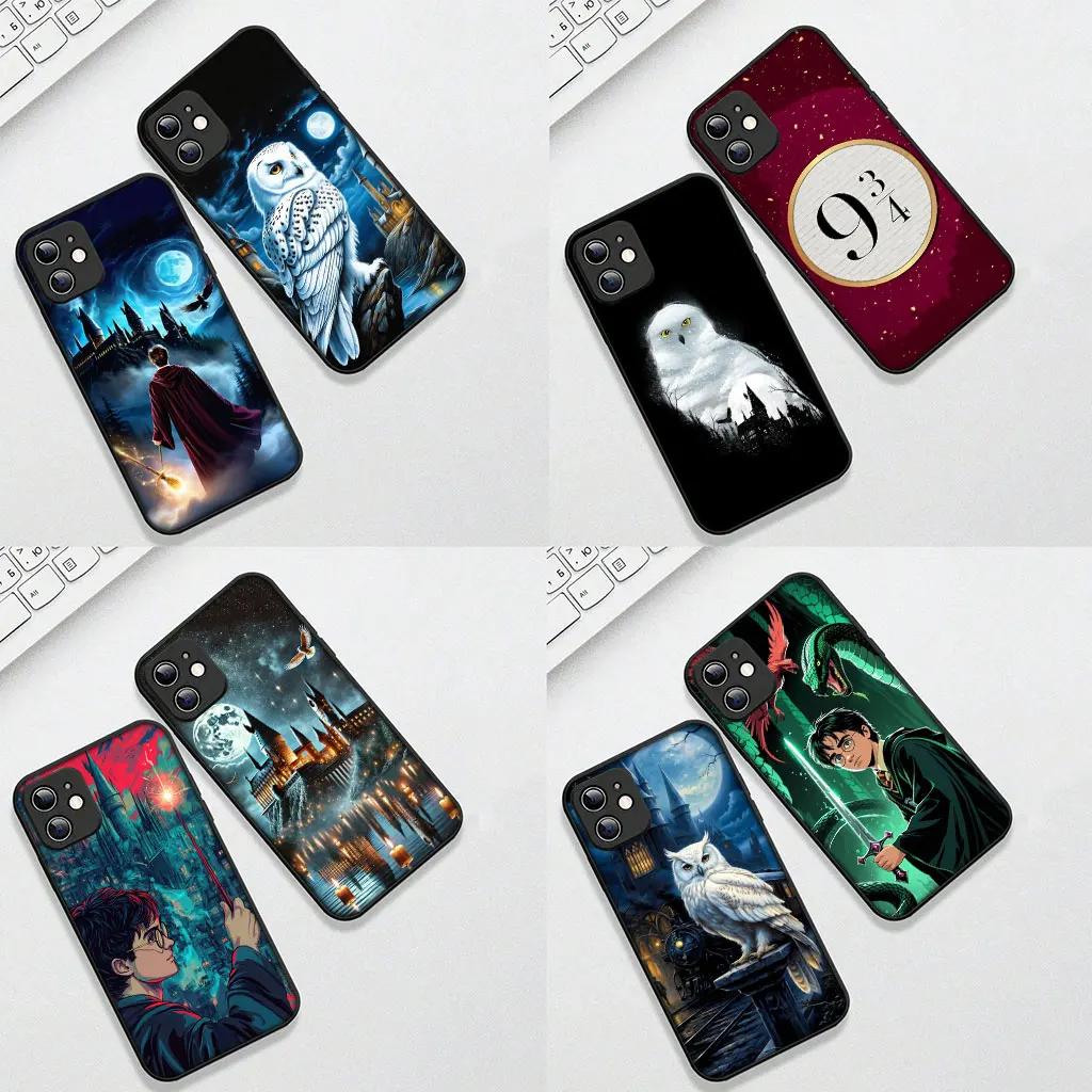 Magical Owl Wand Poster Phone Cover - Soft Case