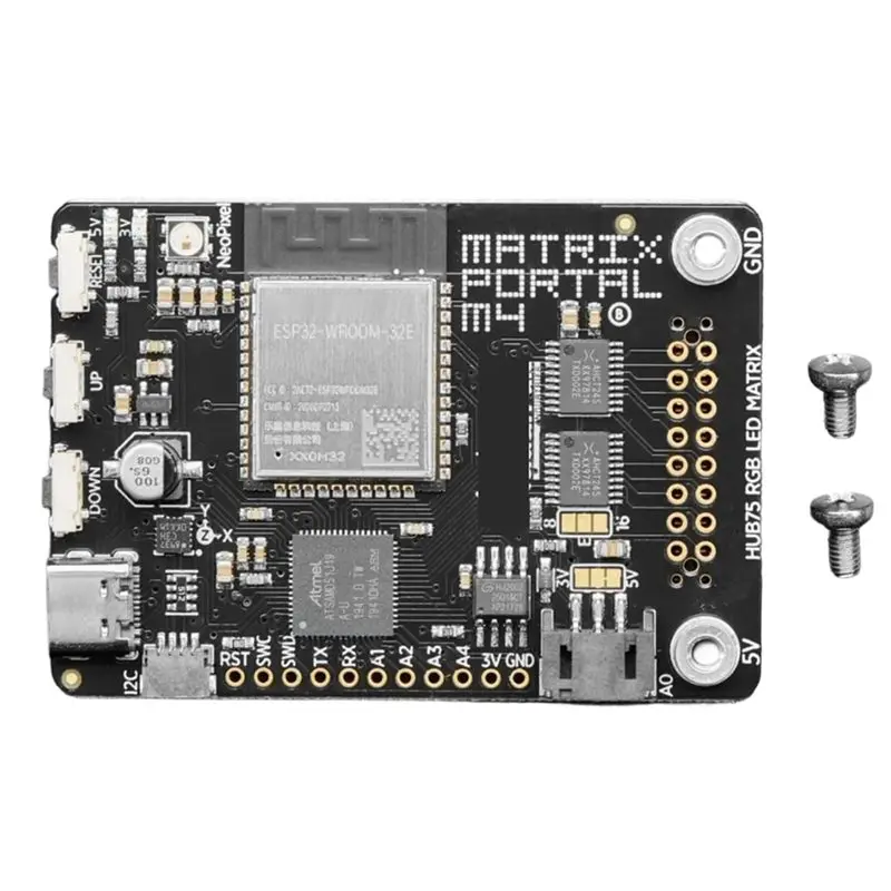 HUB75 RGB LED 도트 매트릭스 패널 스크린 드라이버 보드용 ESP32 매트릭스 포털용 Wi-Fi