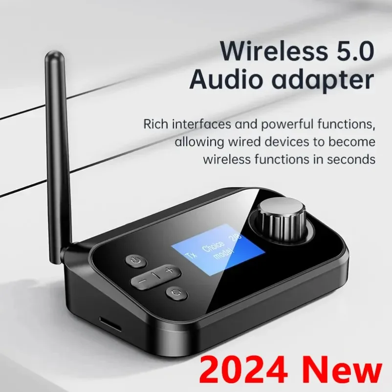 Multi function Bluetooth Transmitter Receiver DAC Converter For TV PC Car