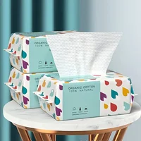 Disposable washcloth Thick Face Towel Make Up Soft Removing Wipes Dry Cleanser Towelettes For Skin Care 100 Counts 1