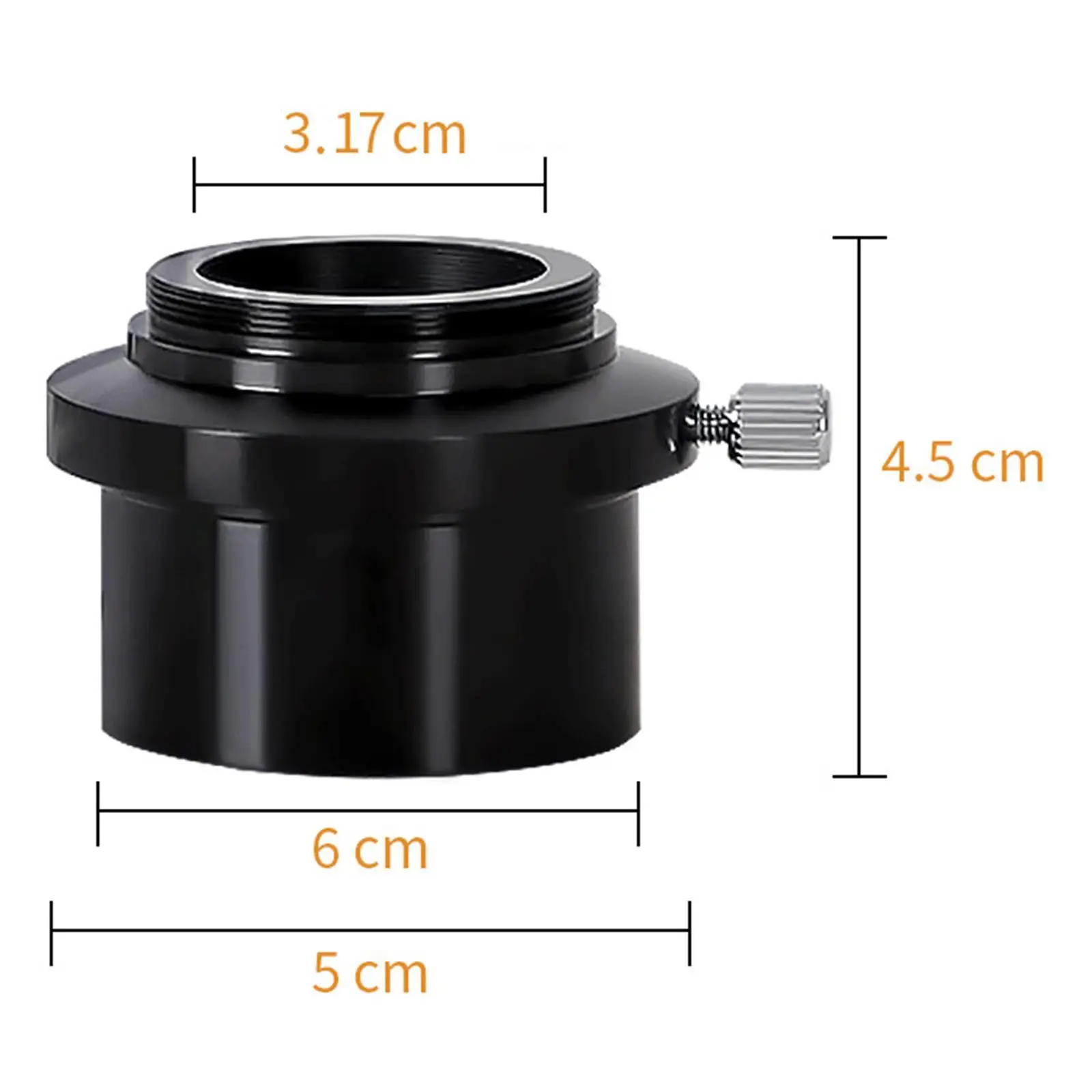 Telescope Eyepiece Mount Adapter M42 Thread 2 inch to 1.25 inch Anti Scratch