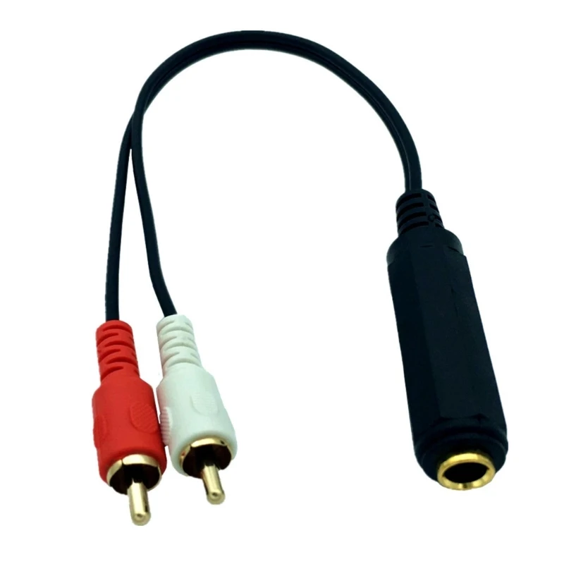 ׷  ̺, -2RCA  ̺, K1AA, 6.35mm, 1/4 ġ