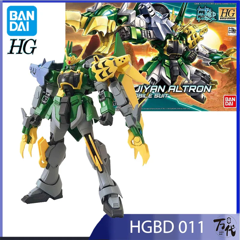 

Bandai Подлинная сборка Аниме Gundam HGBD 011 1/144 JYAN ALTRON пластиковая модель комплект экшн-Фигурки ПВХ игрушки подарки для детей