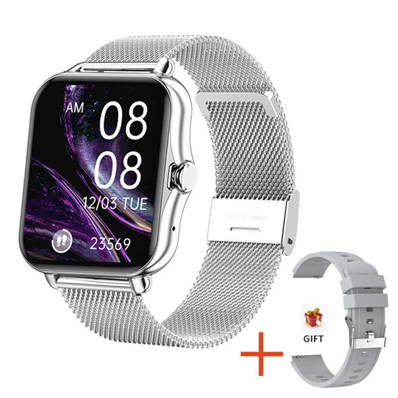ECG Smart Watch Men Women Touch Clock Screen Sport Fitness Heart Rate Bluetooth Call Women Watch Compatible with ios For Xiaomi 