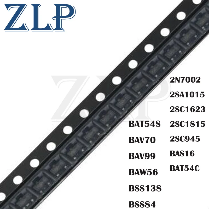 

2N7002LT1G 2N7002 MMBT7002 маленький сигнал N-Channel MosFET SOT-23 Новый