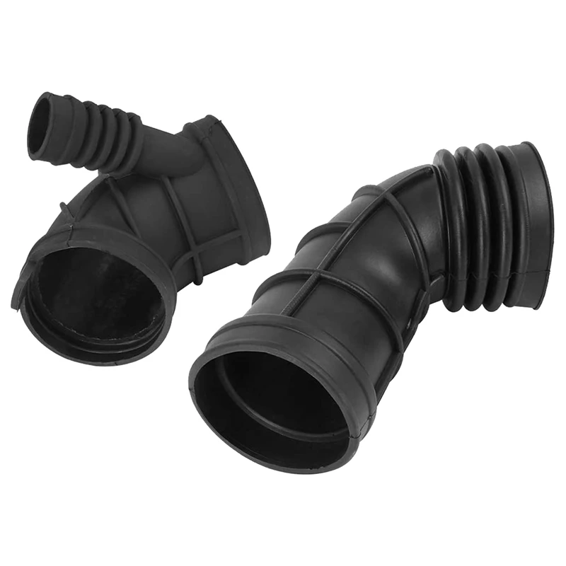 2Pcs Auto Air Intake Rohr Schlauch Für-BMW E46 320I 325I 323I 