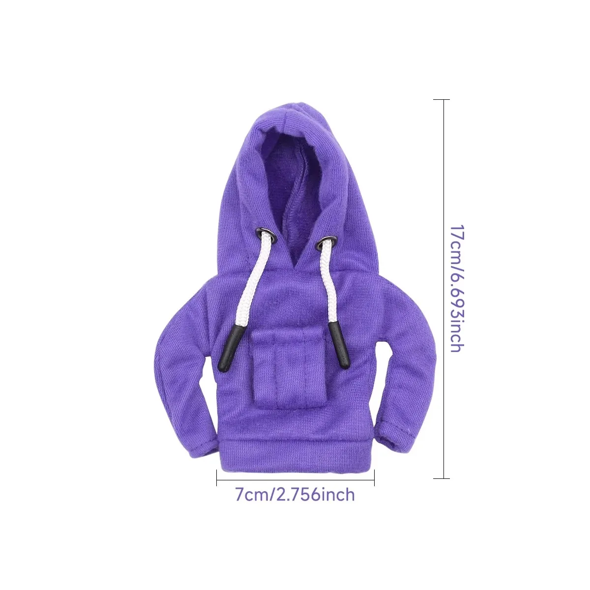 Cotton Polyester Car Gear Shift Hoodie Cover