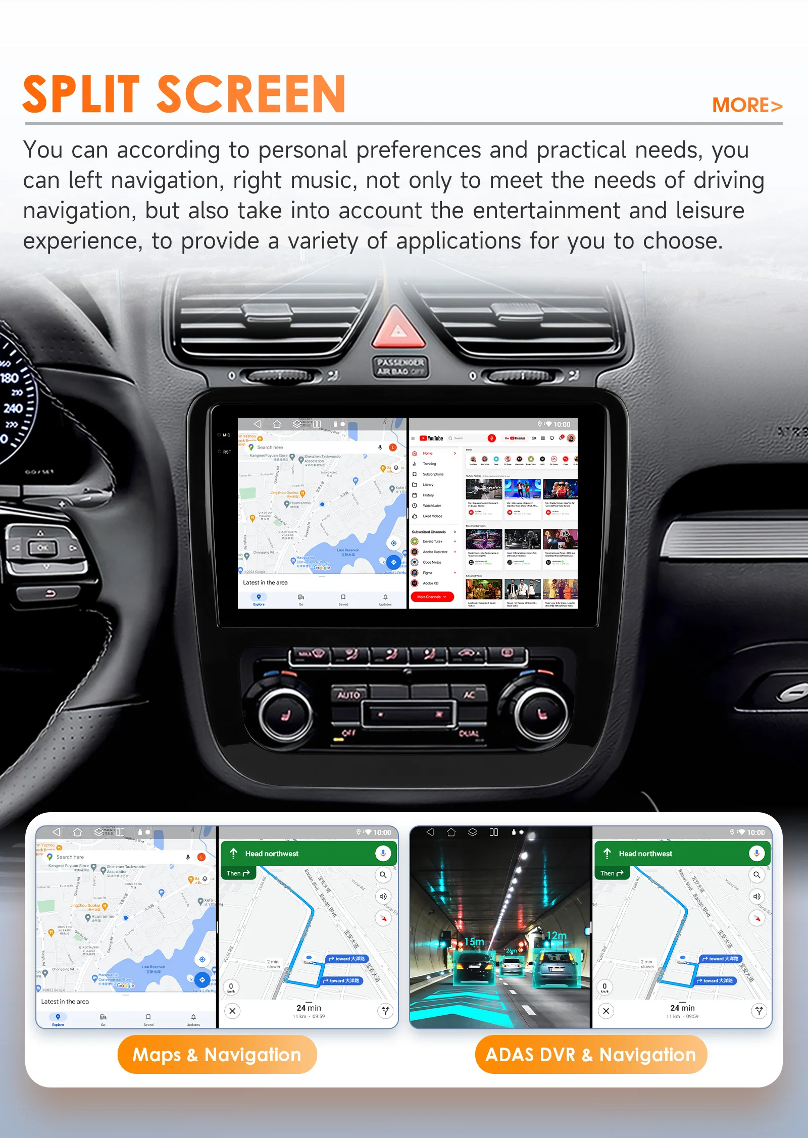 Hizpo Drahtlose Carplay Android Auto Auto Radio Für VW Volkswagen Scirocco 2008 2009 2010 2011 2012 2013, Zentrale Multimedia GPS – Detail 36