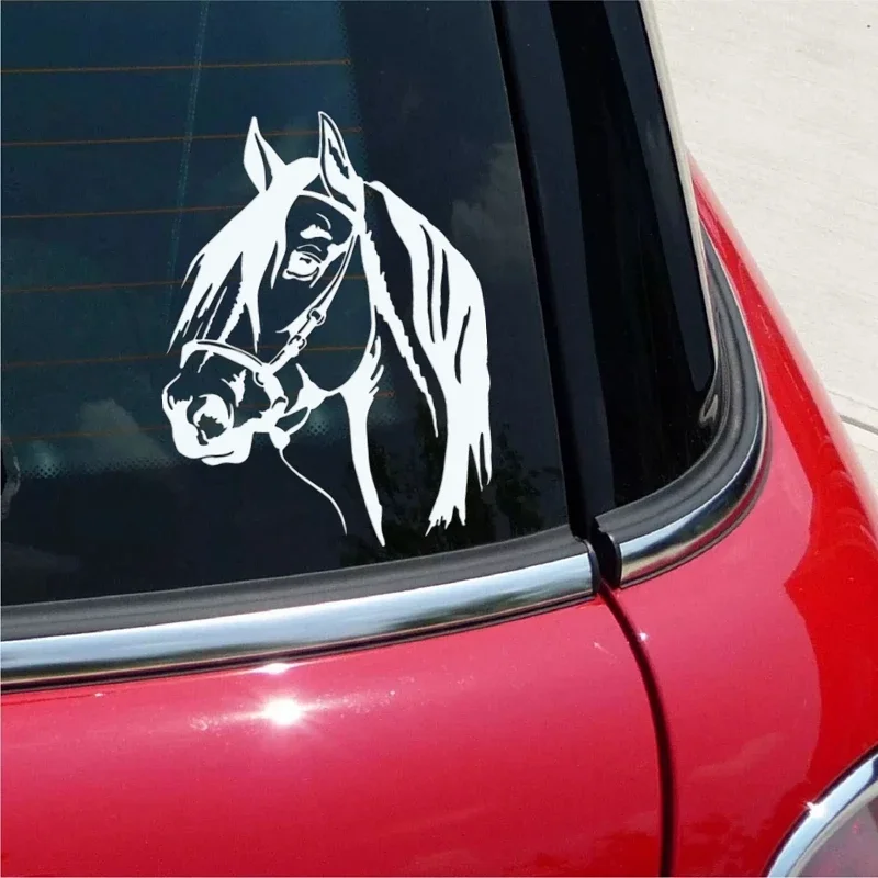 Cinderella Horse Carriage Vinyl Decal Sticker 6 Inch - Gloss White Die Cut Sticker For Multiple Surfaces