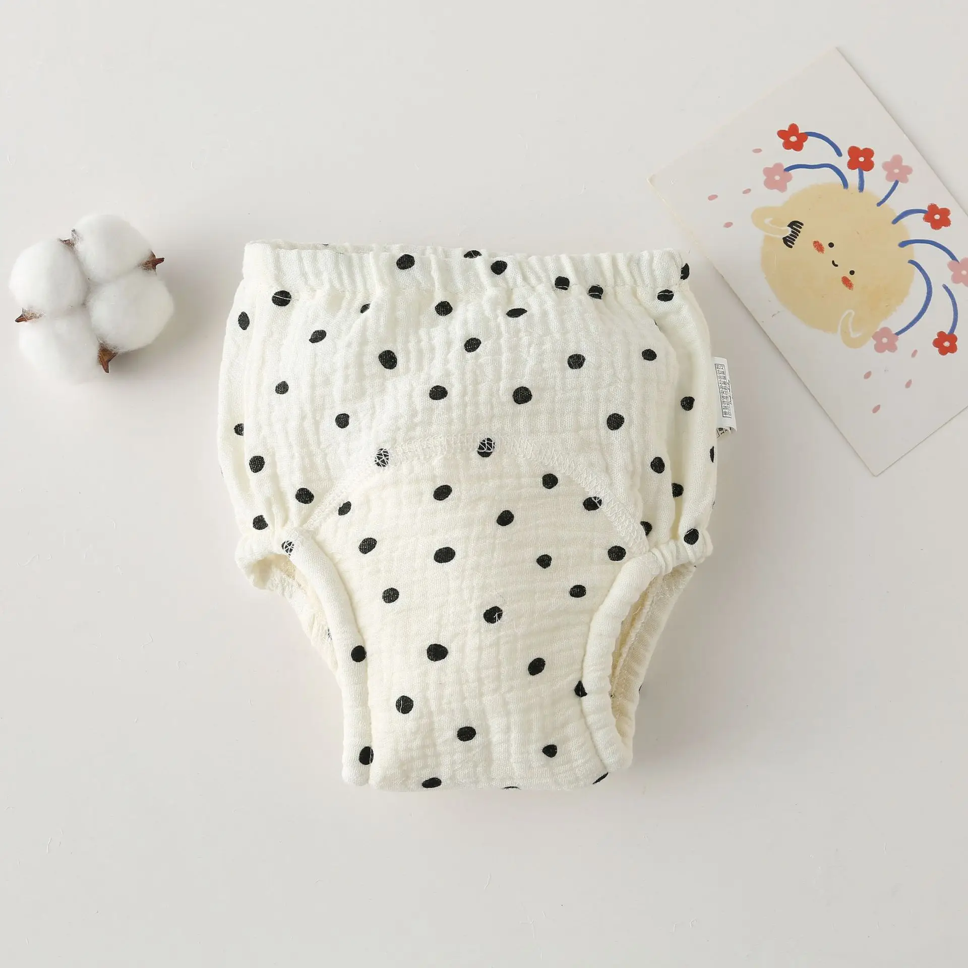 Cotton Baby Waterproof Reusable Training Shorts and Nappies