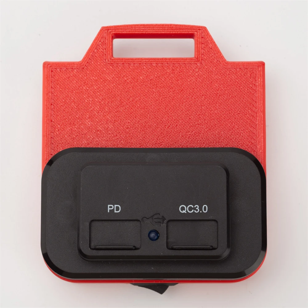 USB/Type-C 인터페이스 휴대폰이 포함된 Parkside Lidl X20V 리튬 이온 배터리 변환 전원 은행용 고속 충전(배터리 없음)