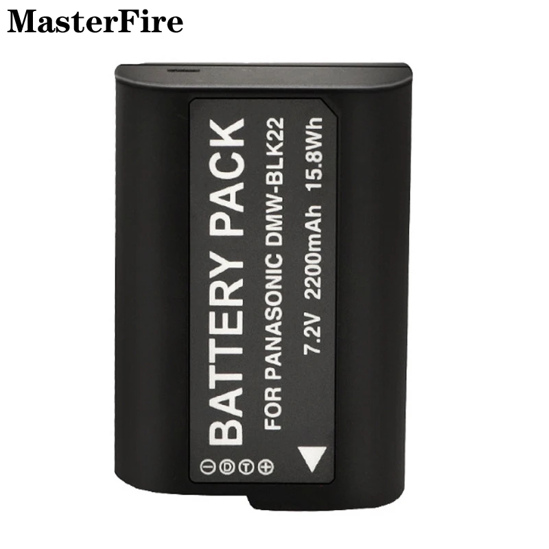 Batteria Per Fotocamera Dmw-Blk22 Dmw Blk22 2200Mah 7.2V Per Batterie Panasonic Lumix Dc-S5, Dc-S5K, Dc-Gh5, Dc-G9, Dc-Gh5S, Dc-Gh6
