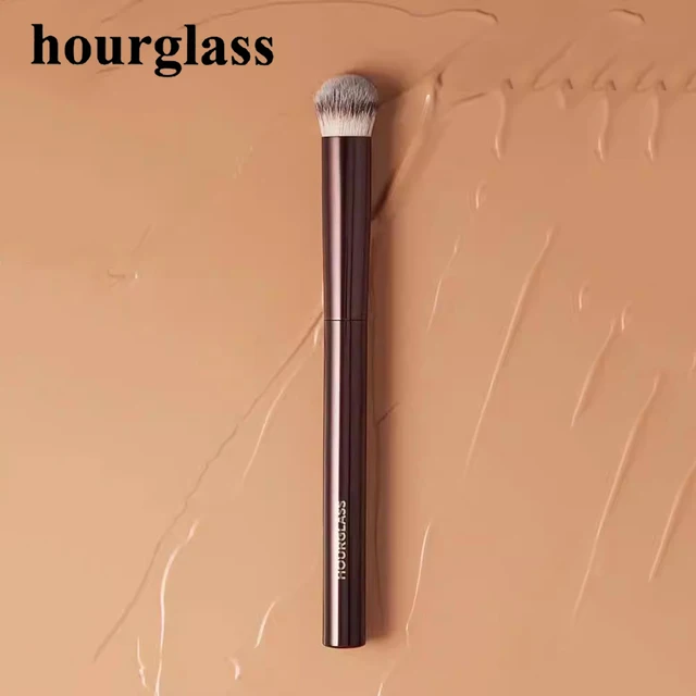 Brosse anti-cernes à finition sans couture, brosse anti-cernes coudée pour le visage, couverture intégrée, crème liquide, outil de maquillage 1