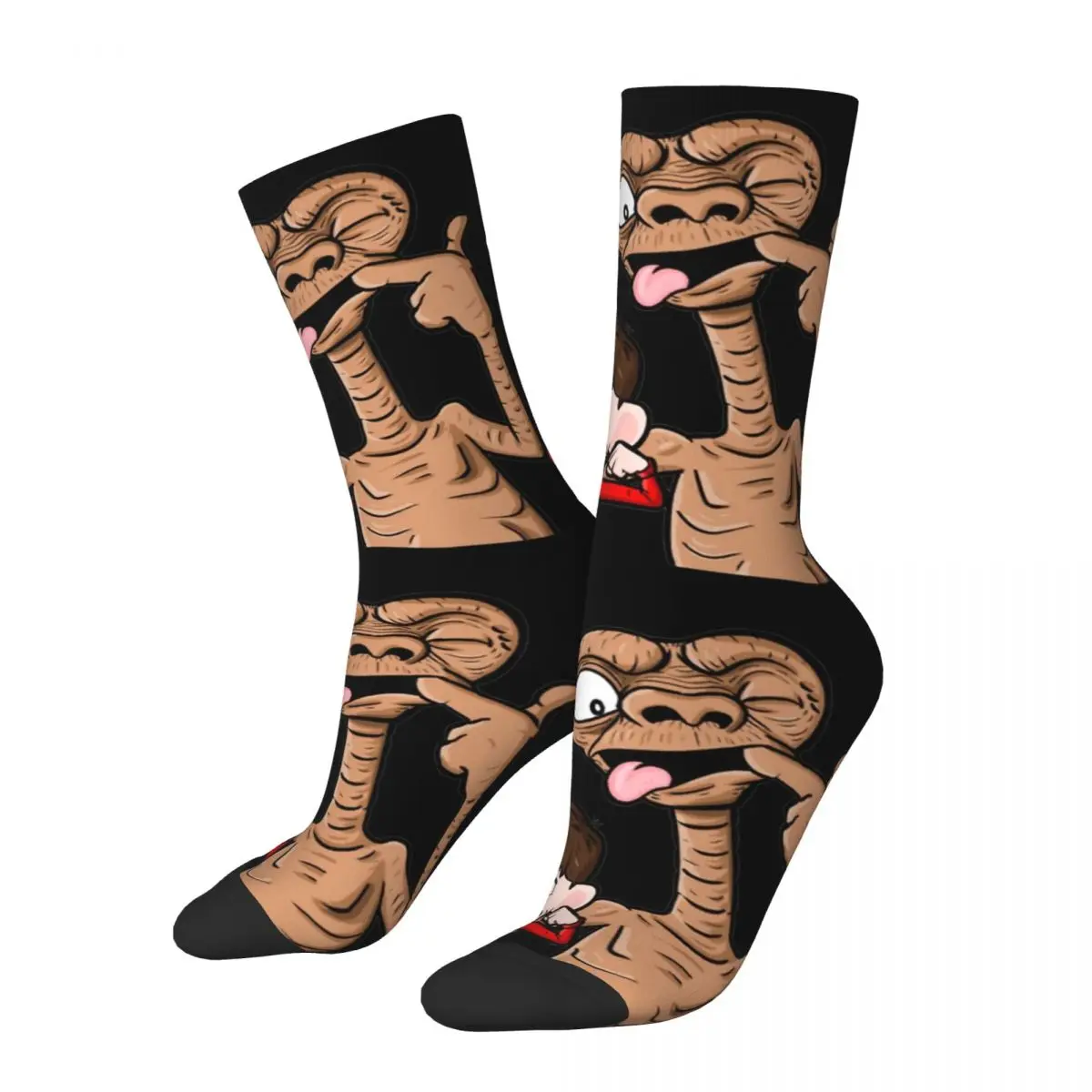 

Male Elliot Pass E.T. Socks Cotton Fashion 80s Movies Socks Crazy Merch Middle TubeSocks Amazing Gift