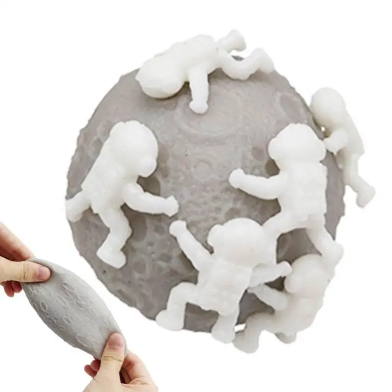 

Cute Astronauts Toy Stress Relief Squeeze Toy Glow In The Dark Slow Rising Stress Toy Pressure Toy Christmas Gifts