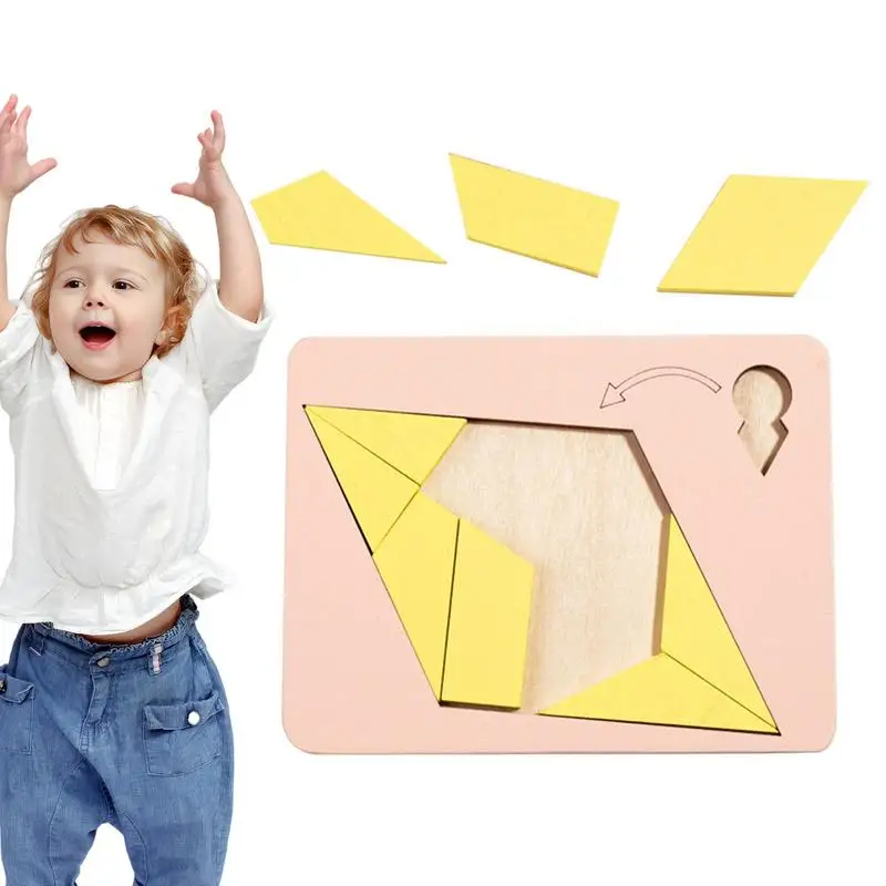 Рисунок 4 - Деревянная настольная головоломка Tangram