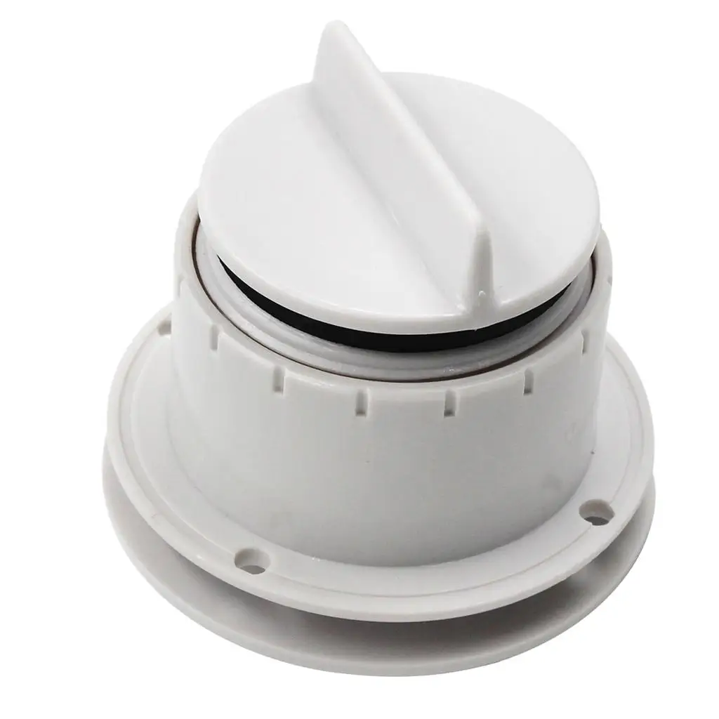 

2.4'' Marine Boat Transom Deck Mount Drain Scupper Screw Cap Bung Stopper