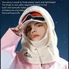 Winter Warm Balaclava Cycling Cap Outdoor Sports Windproof Cap Ski Bib Polar Cold-proof Motorcycle Bicycle Hat Men Women 3