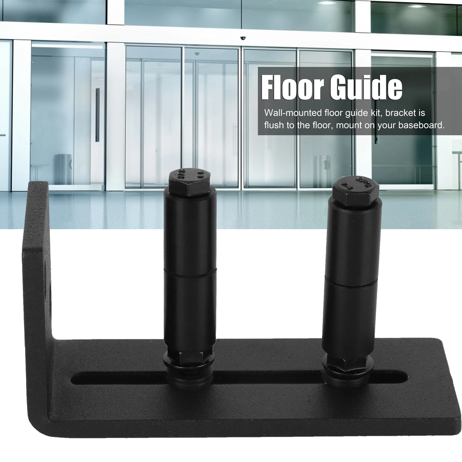 Sliding Barn Door Guide Barn Door Floor Sliding Door Carbon Steel Bottom Floor Roller Kit Hardware Accessory