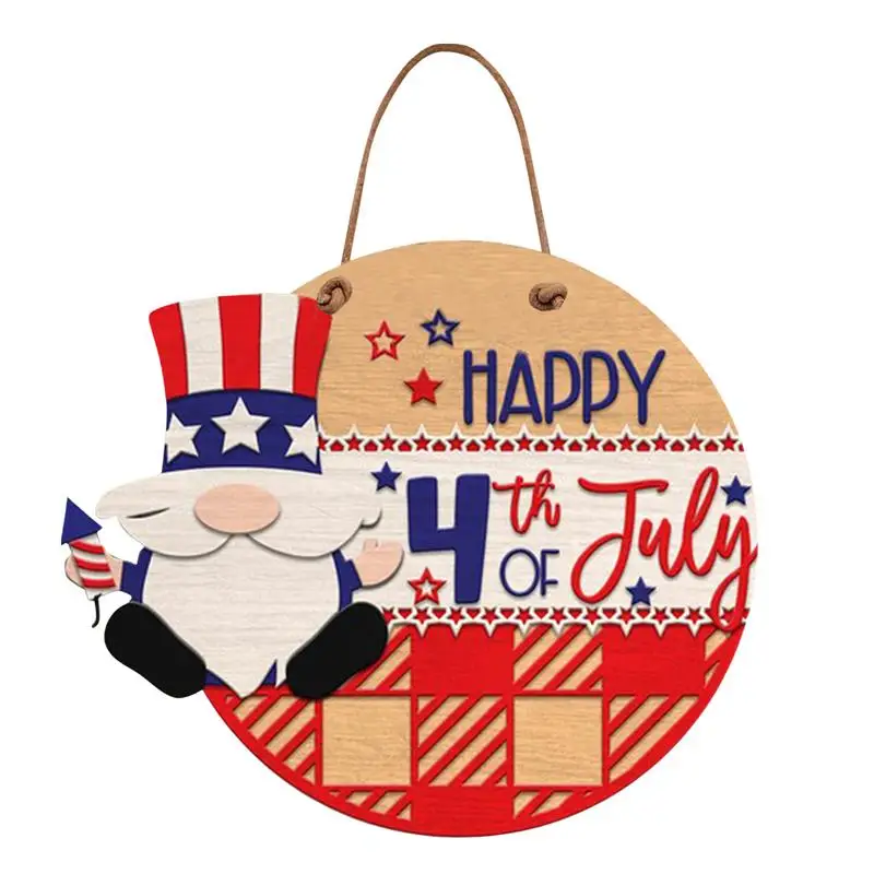 

Украшение на американский День Независимости патриотическая дверная вешалка День ветеранов 4 июля Декор для дома декорации на входную дверь