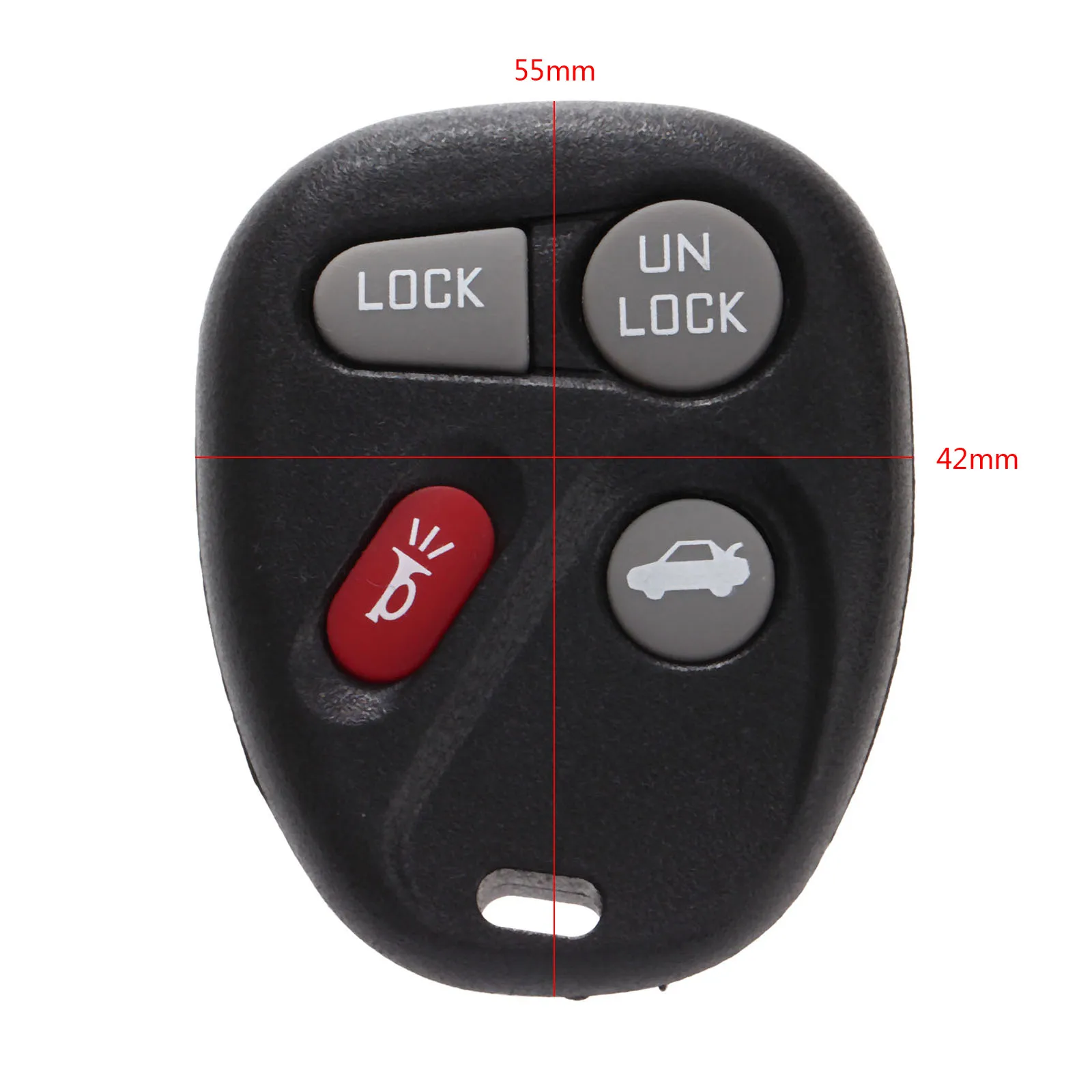 

Чехол для дистанционного ключа, Сменный Чехол с 4 кнопками, без ключа, для Buick Le Saber Alero LSS FCC ID AB00204T