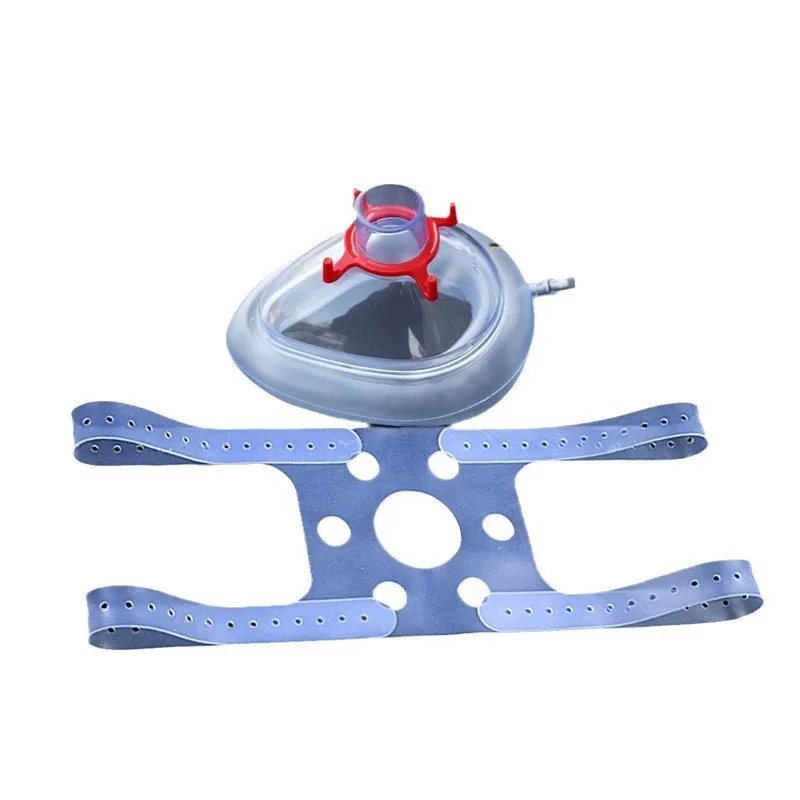 Anesthesia Mask Silicone Harness with Adult Mask 2