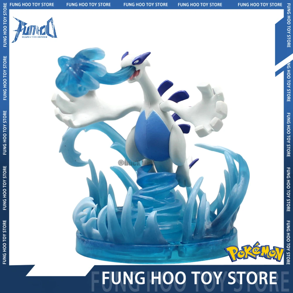 

11cm Pokemon Anime Figure Psyduck Figures Lugia Statue Pcv Gk Statue Figurine Model Doll Collection Room Decora Christmas Gifts