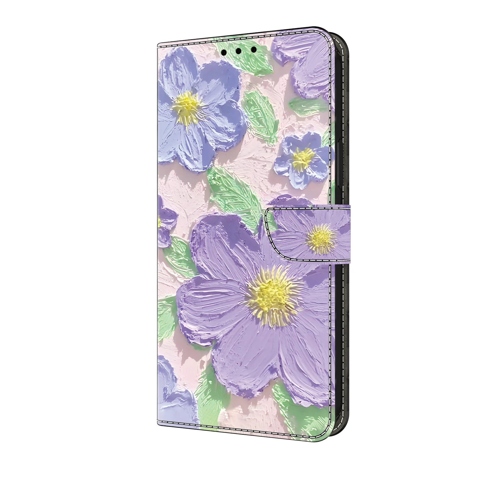 3D Magnetic Wallet Flip Leather Phone Case