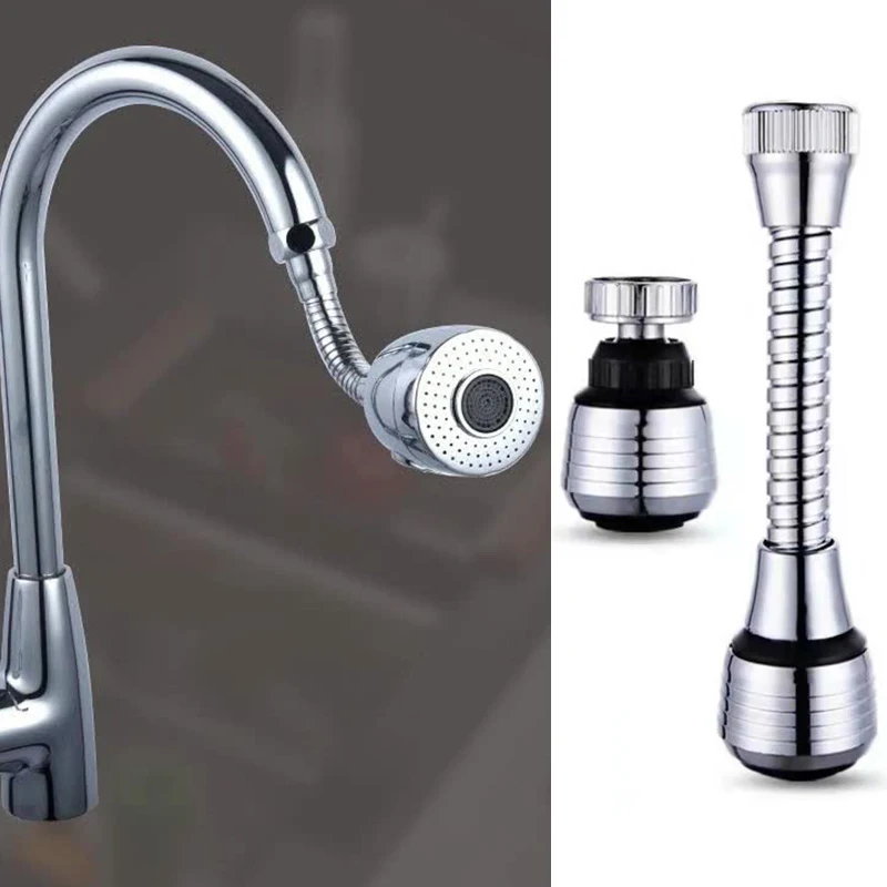 Extender Faucet Accessories Bubbler Kitchen Gadgets Water Saving High Pressure Bathroom 360