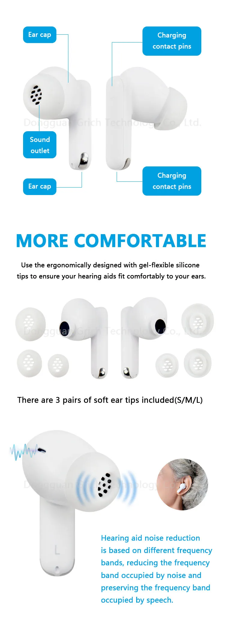 Rechargeable Invisible Hearing Aid Mini Wireless Sound Amplifier_voghion.com