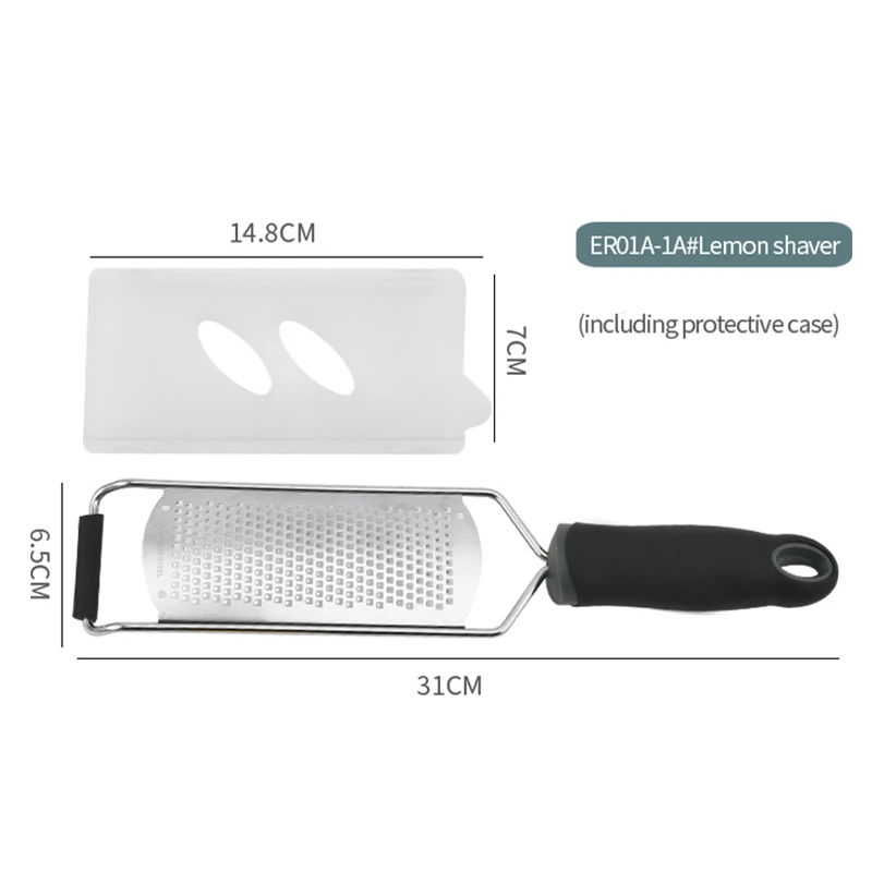 Handheld Cheese Grater iPstyle Stainless Steel Grater Slicer Lemon