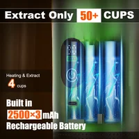 Foombthe 3-in-1 Capsule Coffee Maker With Digital Display Portable Espresso Coffee Machine for Car & Home Camping Coffee Maker 6
