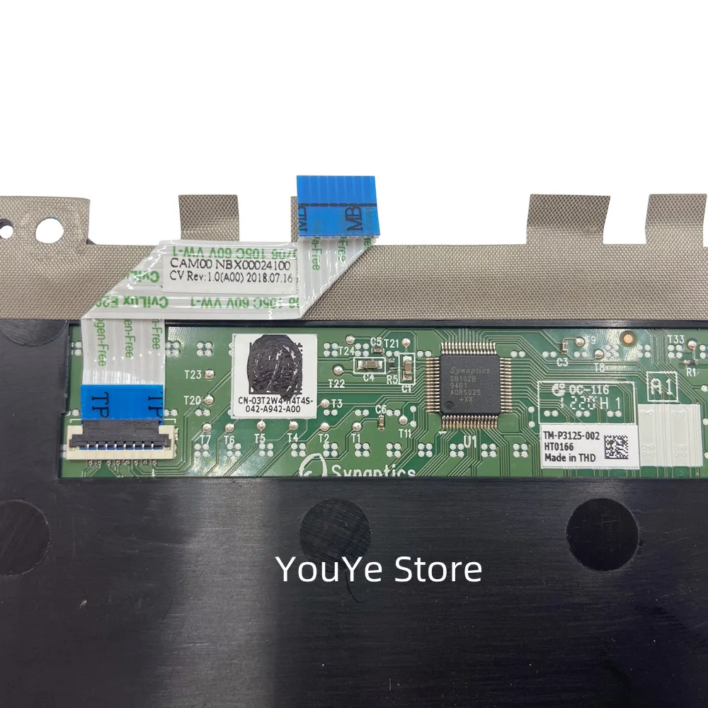 For Dell XPS 15 9550 9560 9570 M5510 M5520 Touchpad Mouse Button Board GJ46G 0GJ46G 3T2W4 03T2W4 wired trackpad