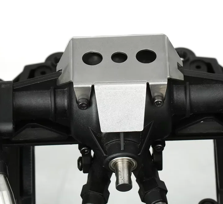 KYX stainless steel Chassis Armor Axle Skid Plate for Axial SCX6 AXI05000 Jeep Wrangler 1/6 RC Crawler Car Upgrade Parts