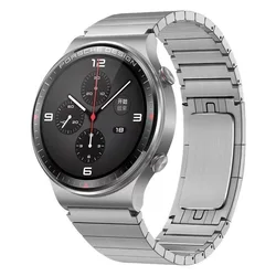 Premium Metal Bracelet 22mm Replacement Watchband Accessory - Zeblaze Vibe 7 Lite (Sliver)