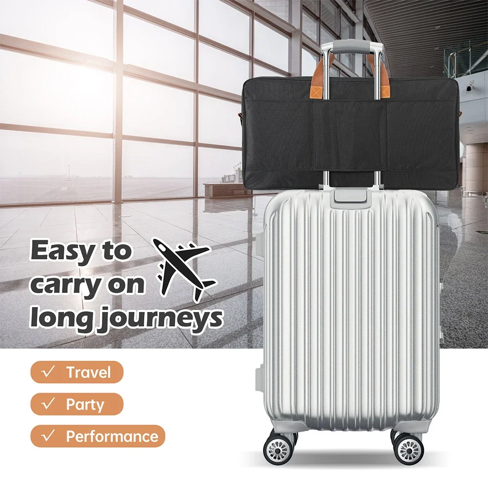 Portable DJ Controller Padded Storage Bags Scratch-resistant Travel Carrying Storage Bags for Pioneer DJ DDJ-800 DDJ-FLX104 FLX6