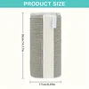 1pc Premium Chenille Microfiber Shoe Laundry Bag For Washing Machine - Anti-Deformation Shoe Care Bag Polyester Plush Lazy Shoes 2
