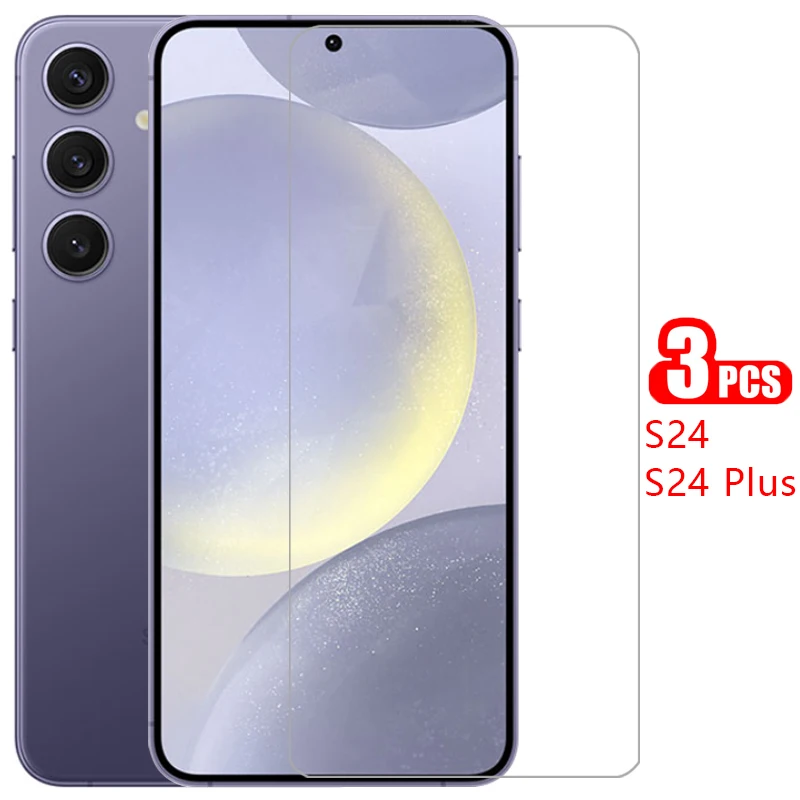 

protective tempered glass for samsung galaxy s24 plus 5g screen protector on samsungs24 s 24 24s s24plus phone film glas samsun