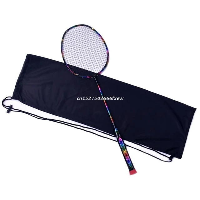 Housse de Protection pour raquette de Badminton, sac de rangement en  molleton souple, étui de Protection pour raquette de Tennis, sacs légers -  AliExpress