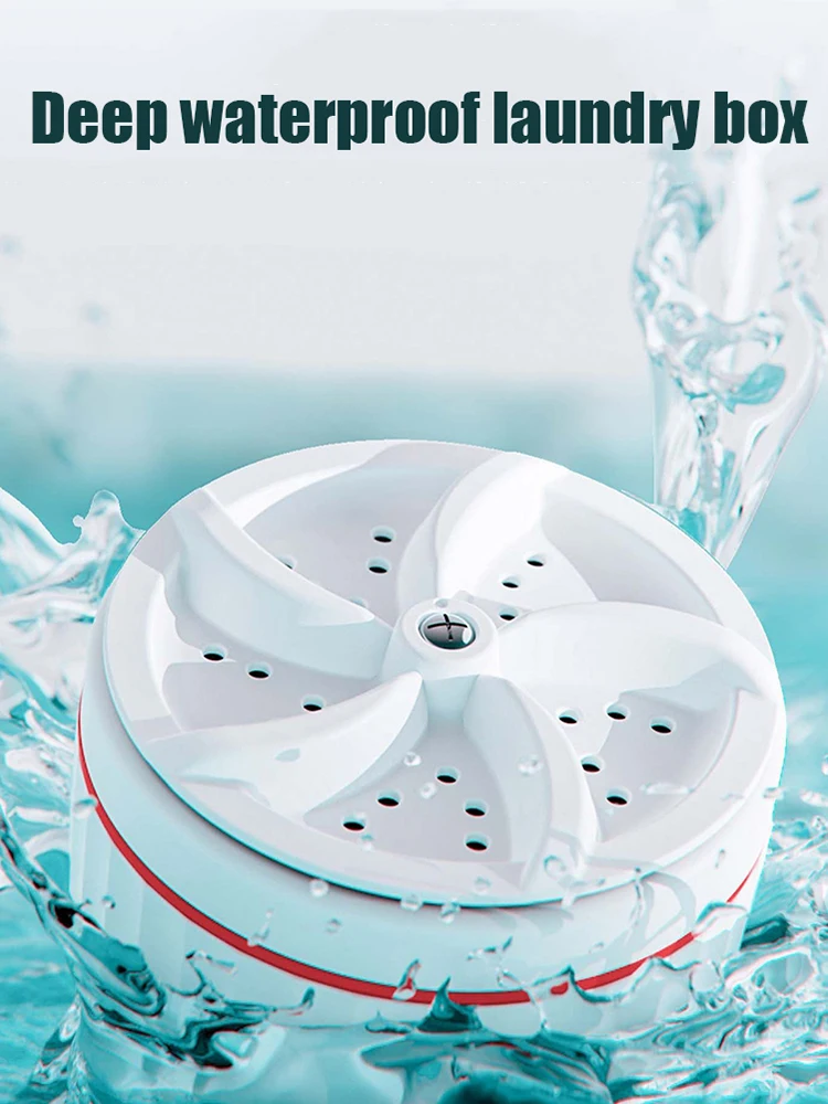 غسالة توربو صغيرة محمولة تعمل بمنفذ USB لغسالة الت...