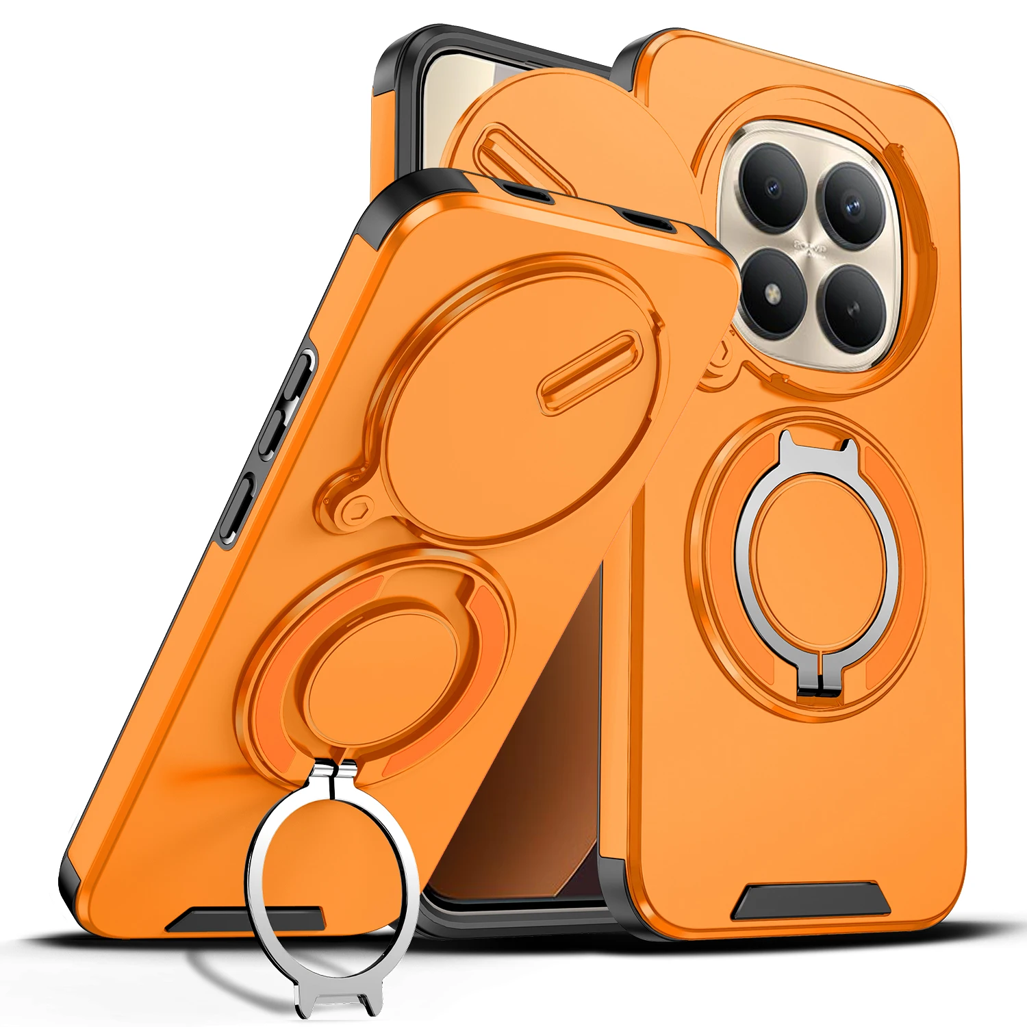 360° Rotating Magnetic Bracket Phone Case with Camera Protection