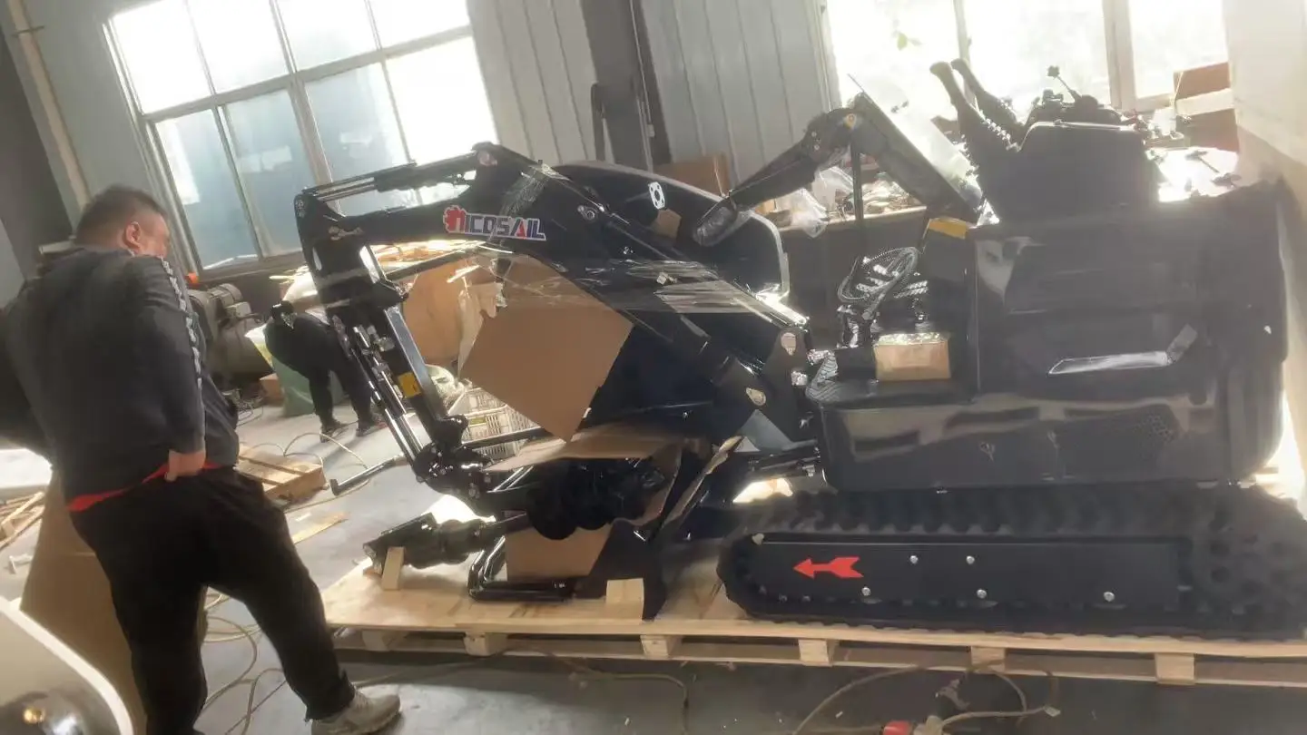Minibagger 1,8 Tonnen kleiner Hochleistungsmotor-Bagger hydraulische Raupenmaschine zu verkaufen